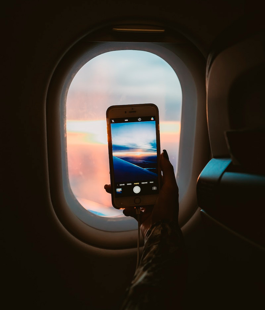 janela avião