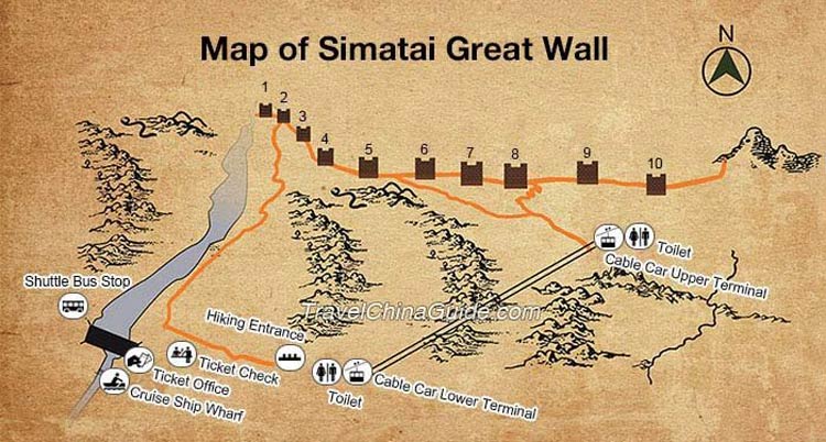 muralha da china simatai