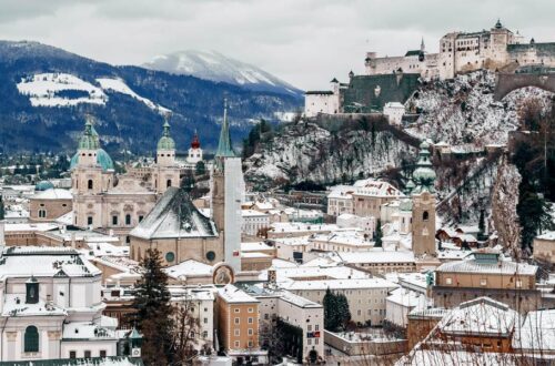 Salzburgo no inverno