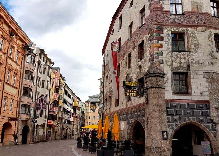 cidade velha Altstadt Innsbruck