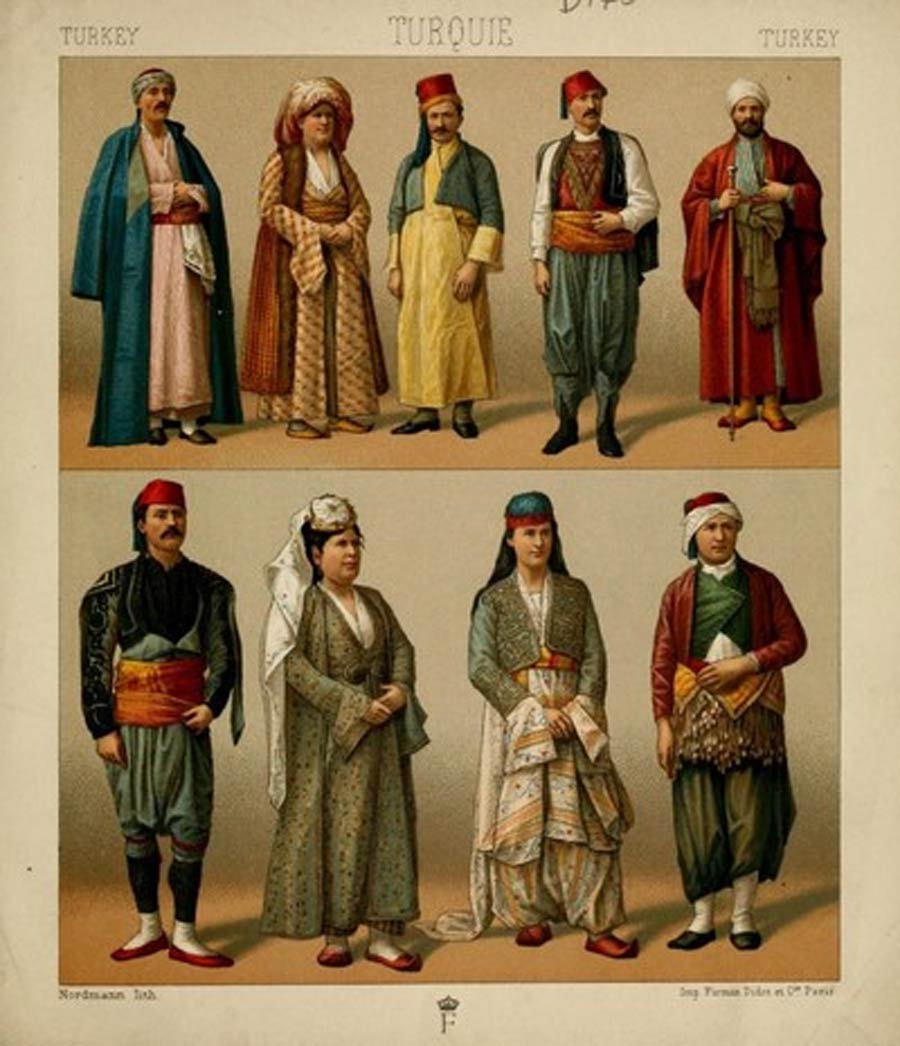 Vestido Tradicional Turco